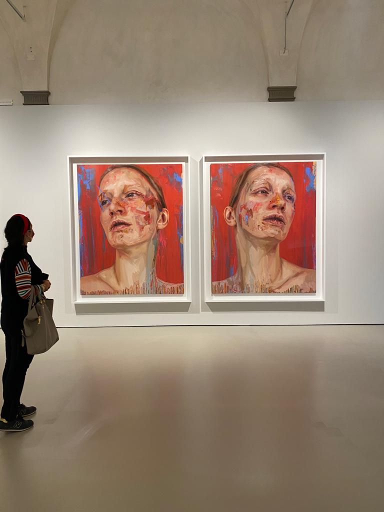 me and Jenny Saville