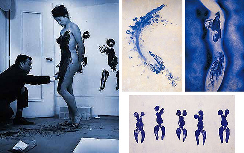 Yves Klein Anthropometrie IKB