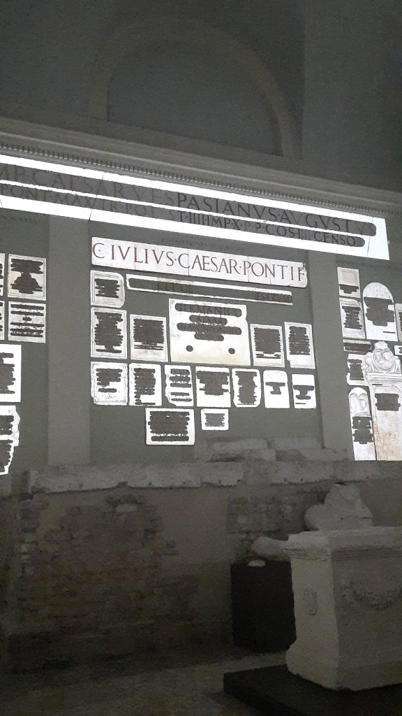 Isgrò Cancella Brixia, Capitolium Brescia 2022