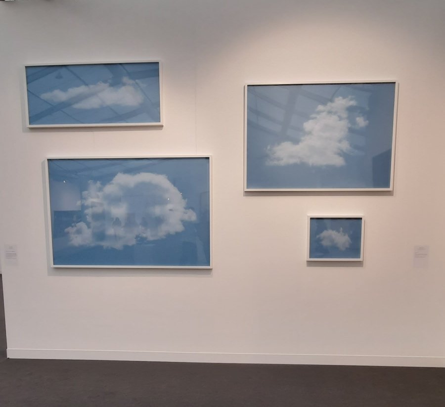 Detanico Lain installation view Clouds