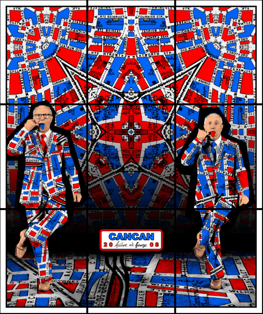 Gilbert & George, Cancan 2008