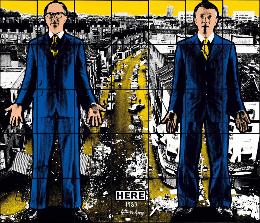 Gilbert & George, Here 1987