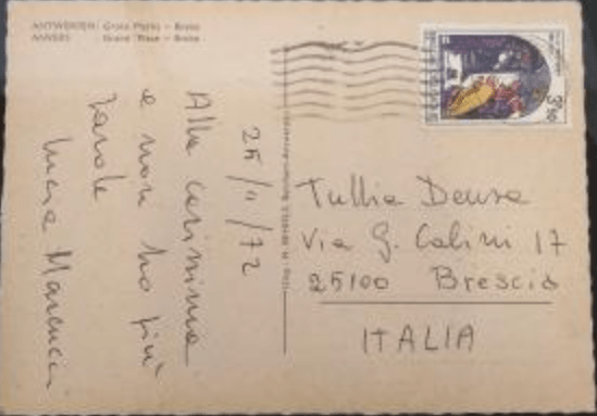 Lucia Marcucci a Tullia Denza