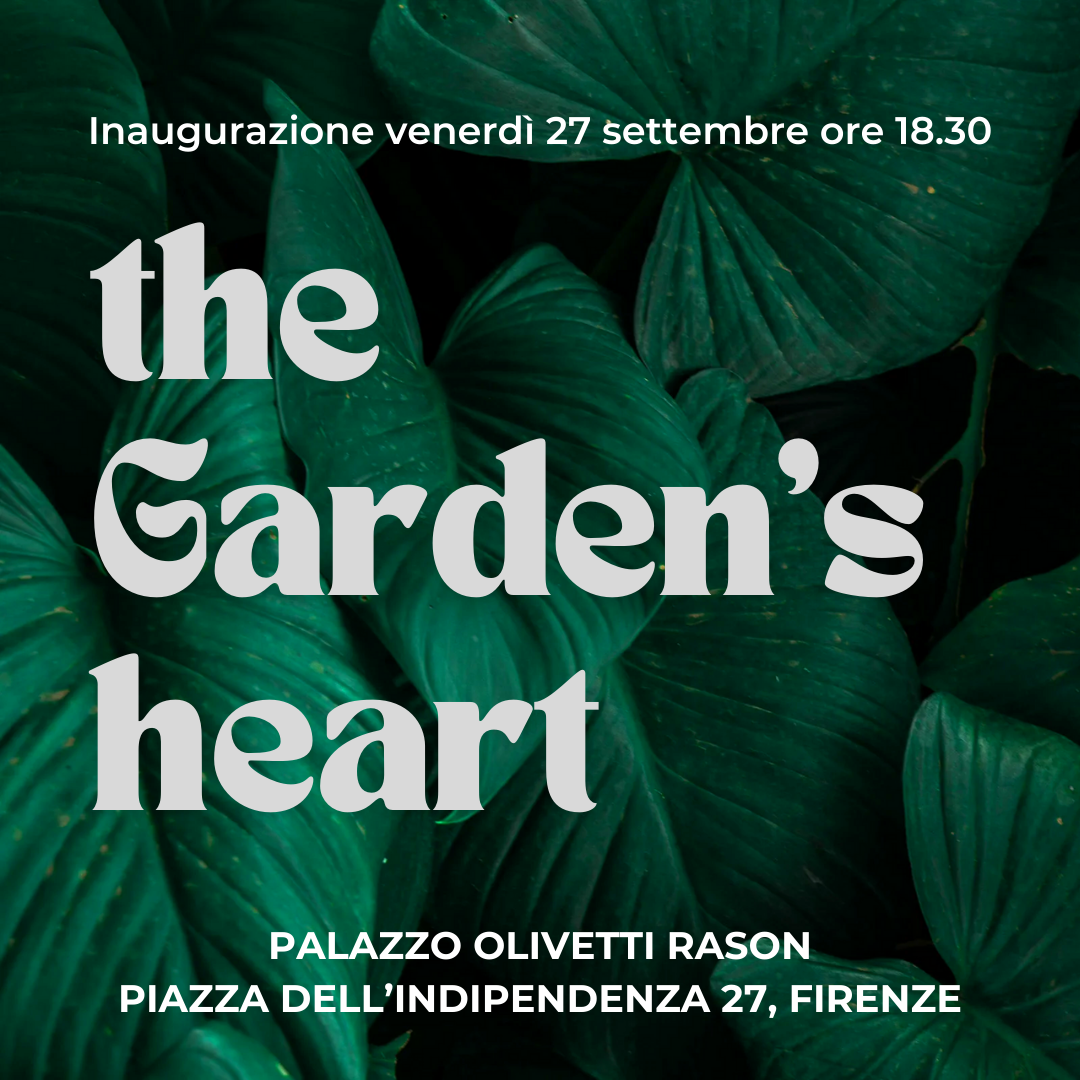 The Garden's Heart invitation card