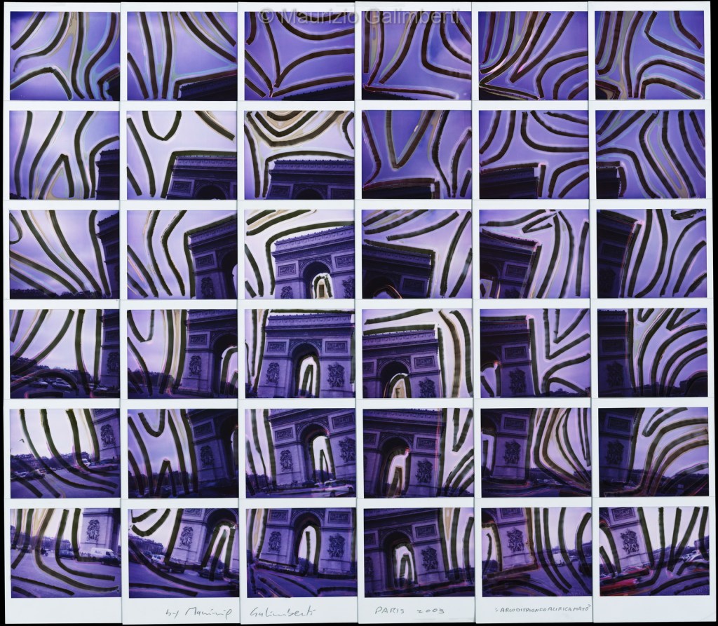 Maurizio Galimberti, polaroid mosaico, 